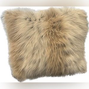 Threshold Target Faux Fur Pillow